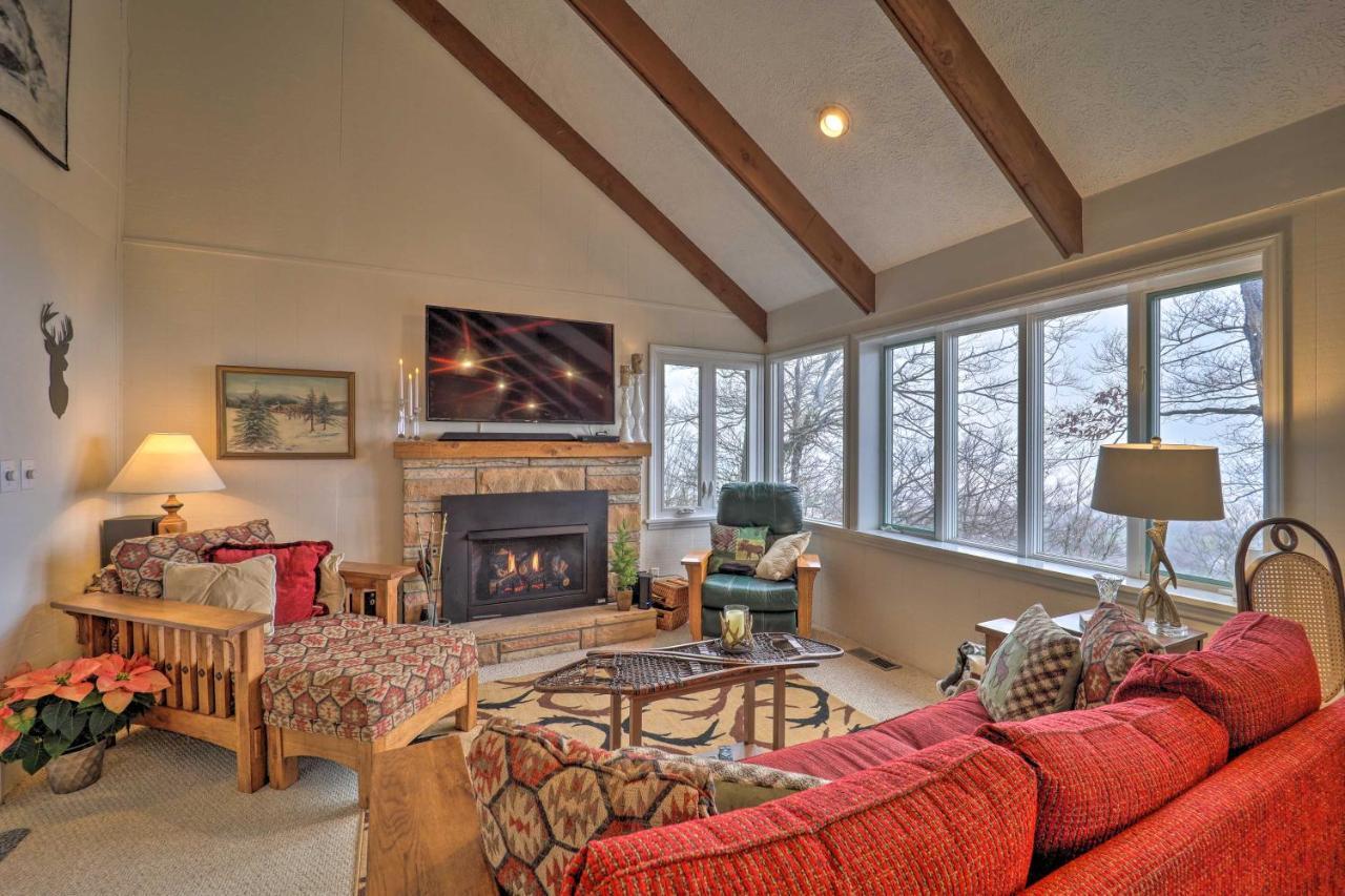 Beautiful Beech Mountain Condo With Private Balcony! المظهر الخارجي الصورة