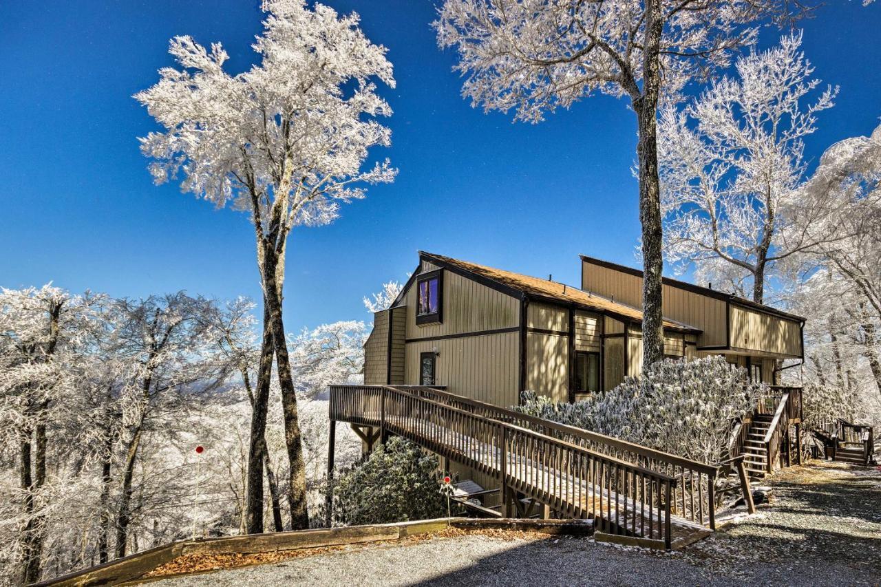 Beautiful Beech Mountain Condo With Private Balcony! المظهر الخارجي الصورة