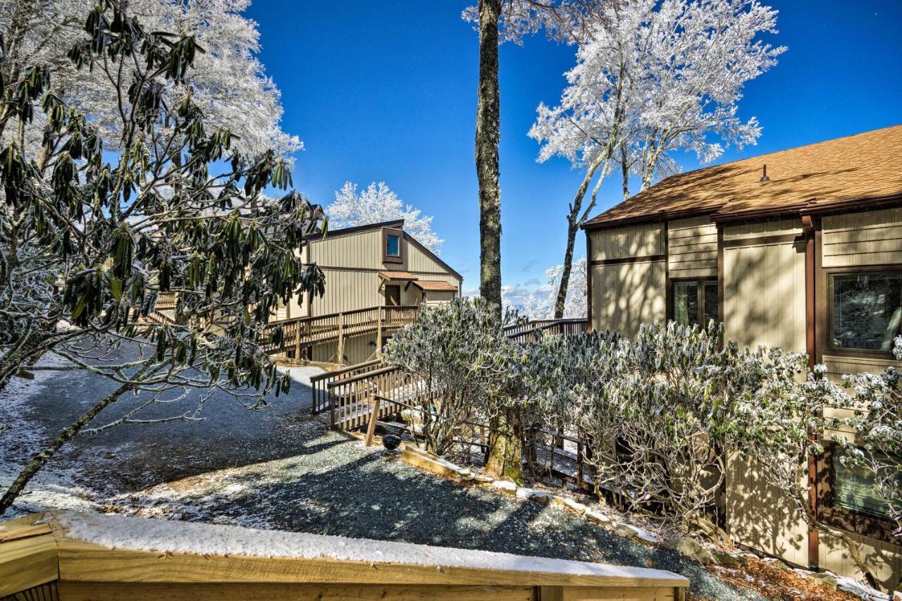 Beautiful Beech Mountain Condo With Private Balcony! المظهر الخارجي الصورة